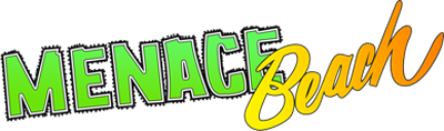 Menace Beach logo for NES